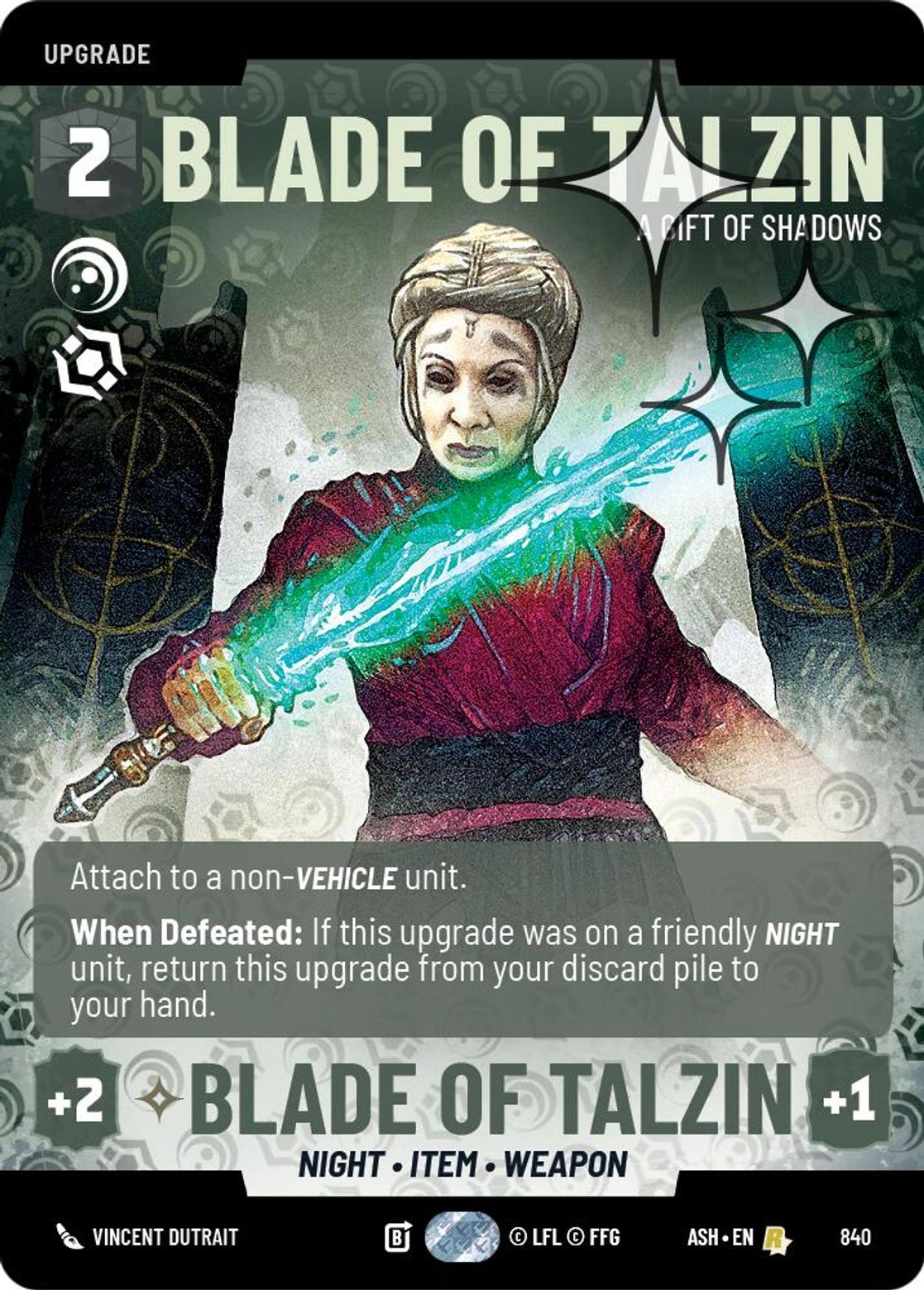 Blade of Talzin, A Gift of Shadows — Ashes of the Empire 840