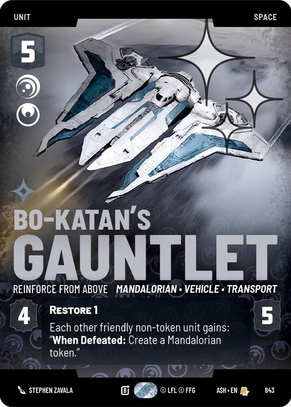 Bo-Katan's Gauntlet, Reinforce from Above — Ashes of the Empire 843
