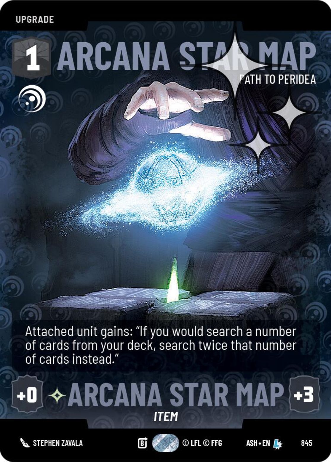 Arcana Star Map, Path to Peridea — Ashes of the Empire 845