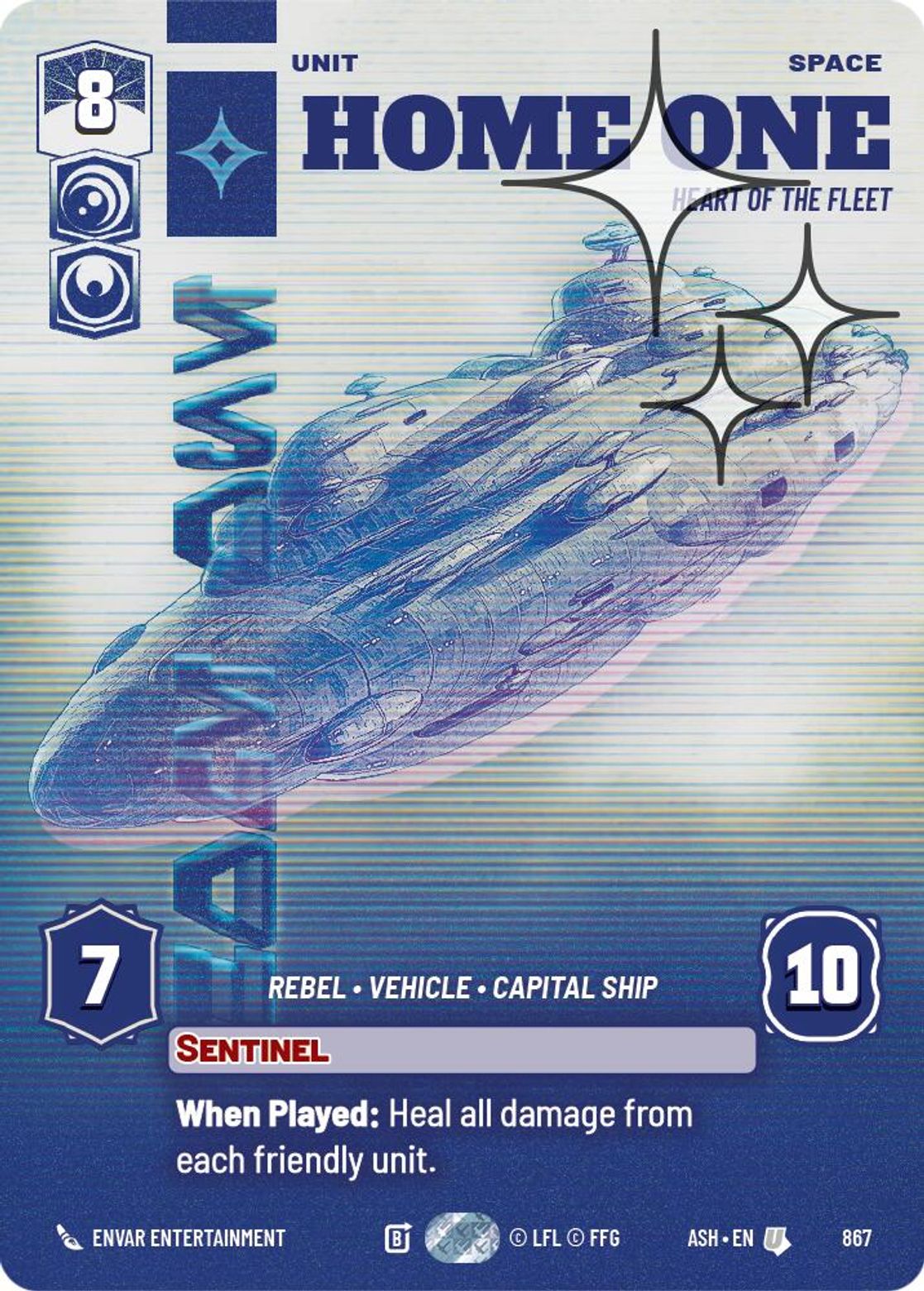 Home One, Heart of the Fleet — Ashes of the Empire 867