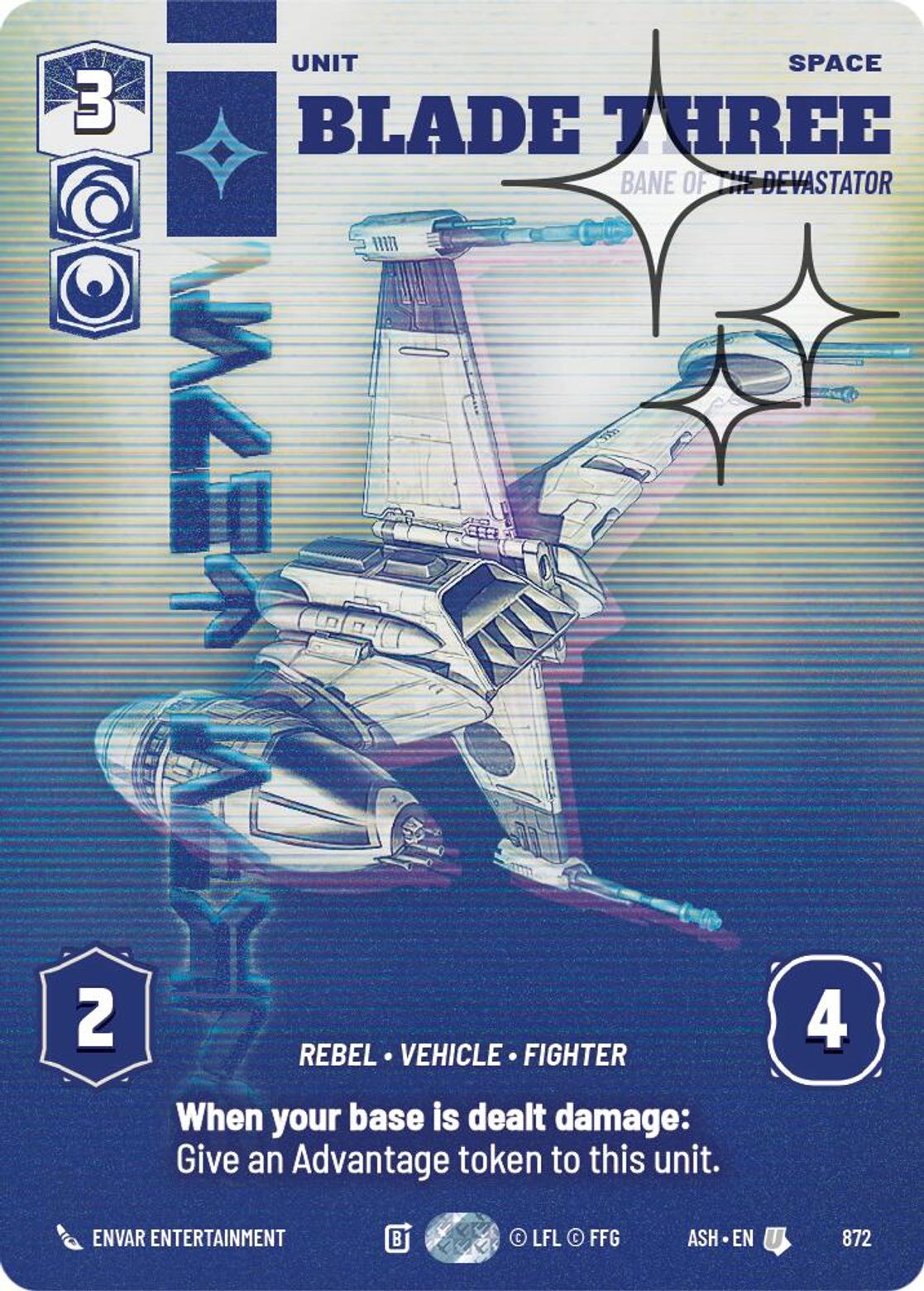 Blade Three, Bane of the Devastator — Ashes of the Empire 872