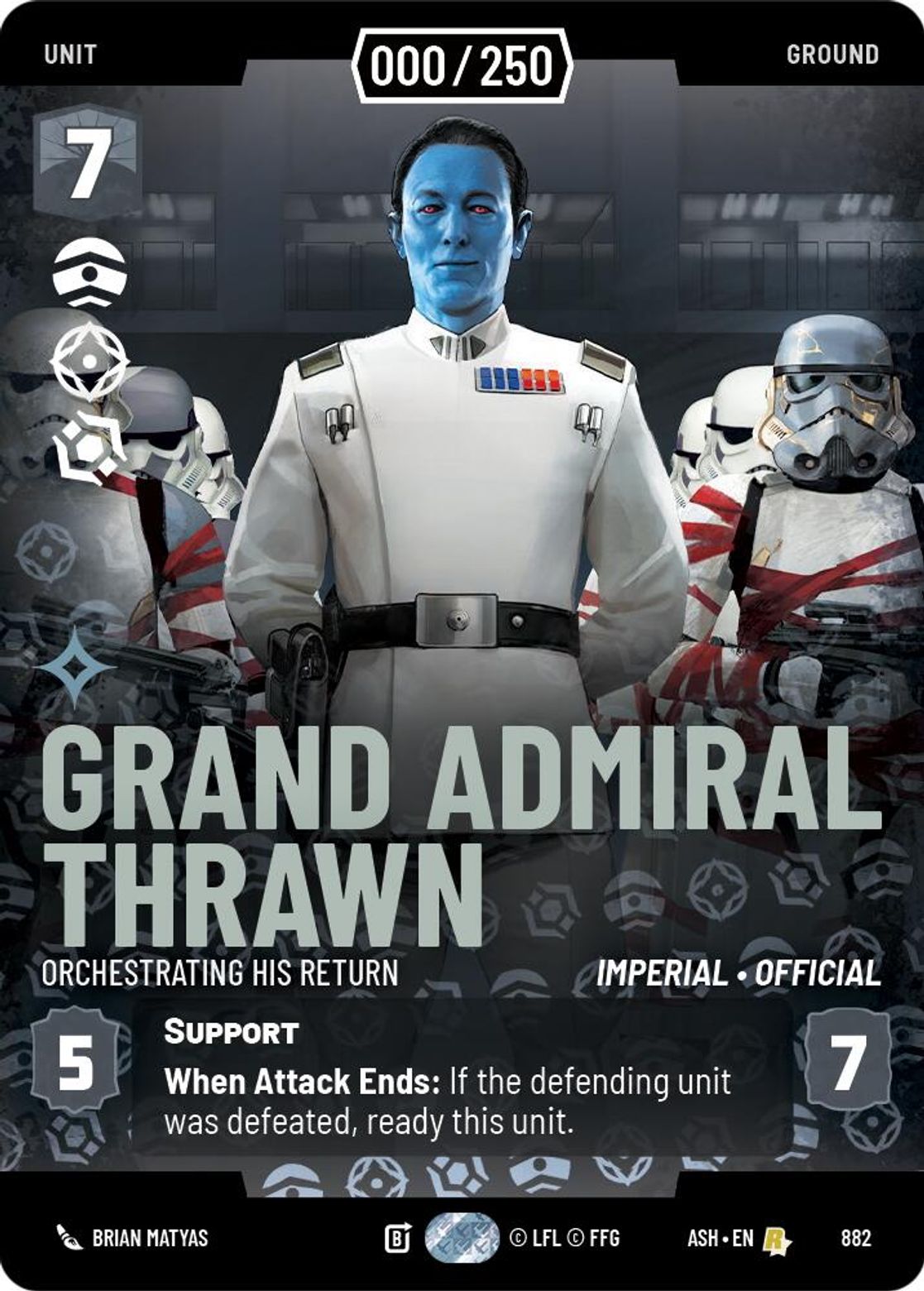 Grand Admiral Thrawn, Orchestrating His Return — Ashes of the Empire 882