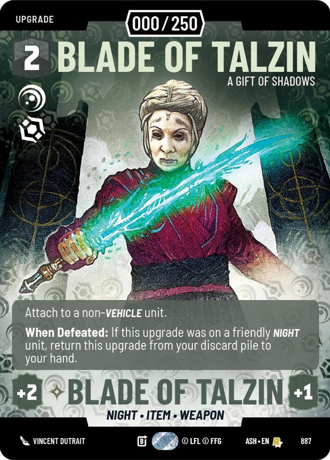 Blade of Talzin, A Gift of Shadows — Ashes of the Empire 887