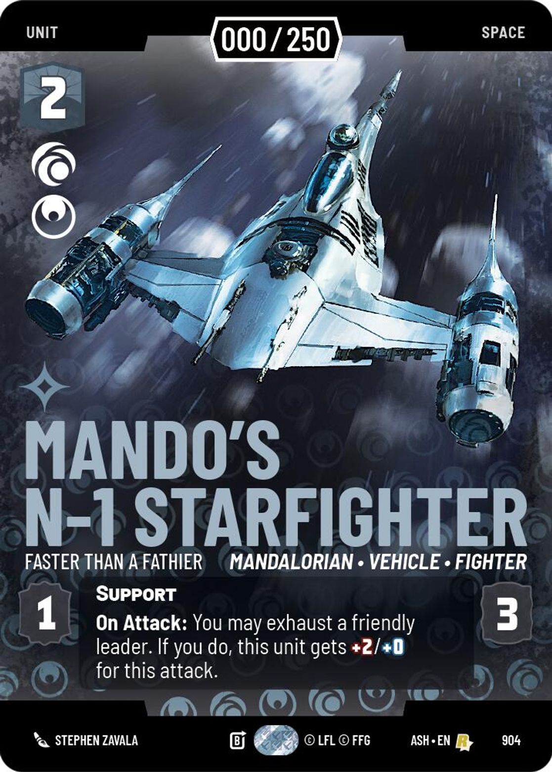 Mando's N-1 Starfighter, Faster than a Fathier — Ashes of the Empire 904