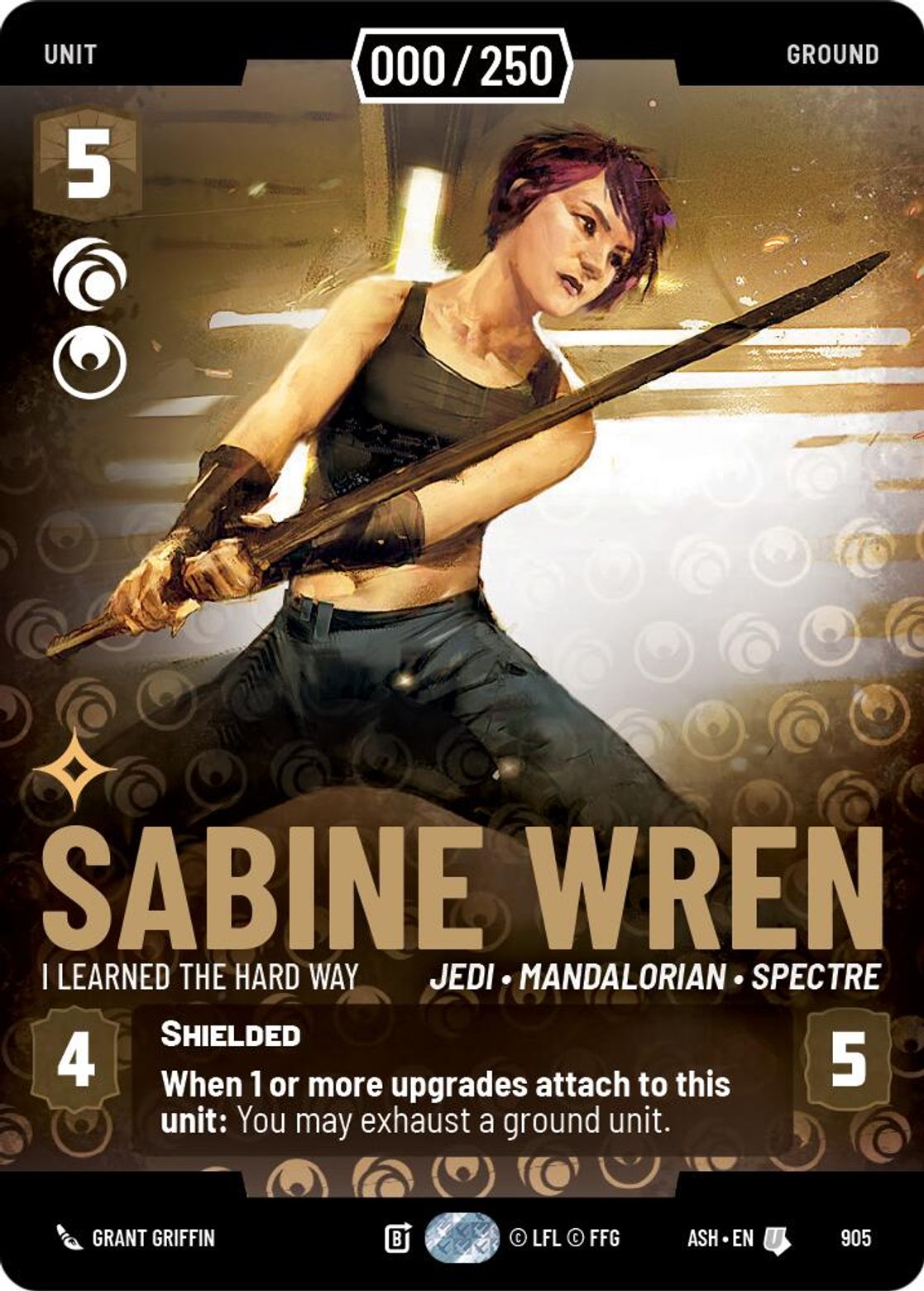 Sabine Wren, I Learned the Hard Way — Ashes of the Empire 905