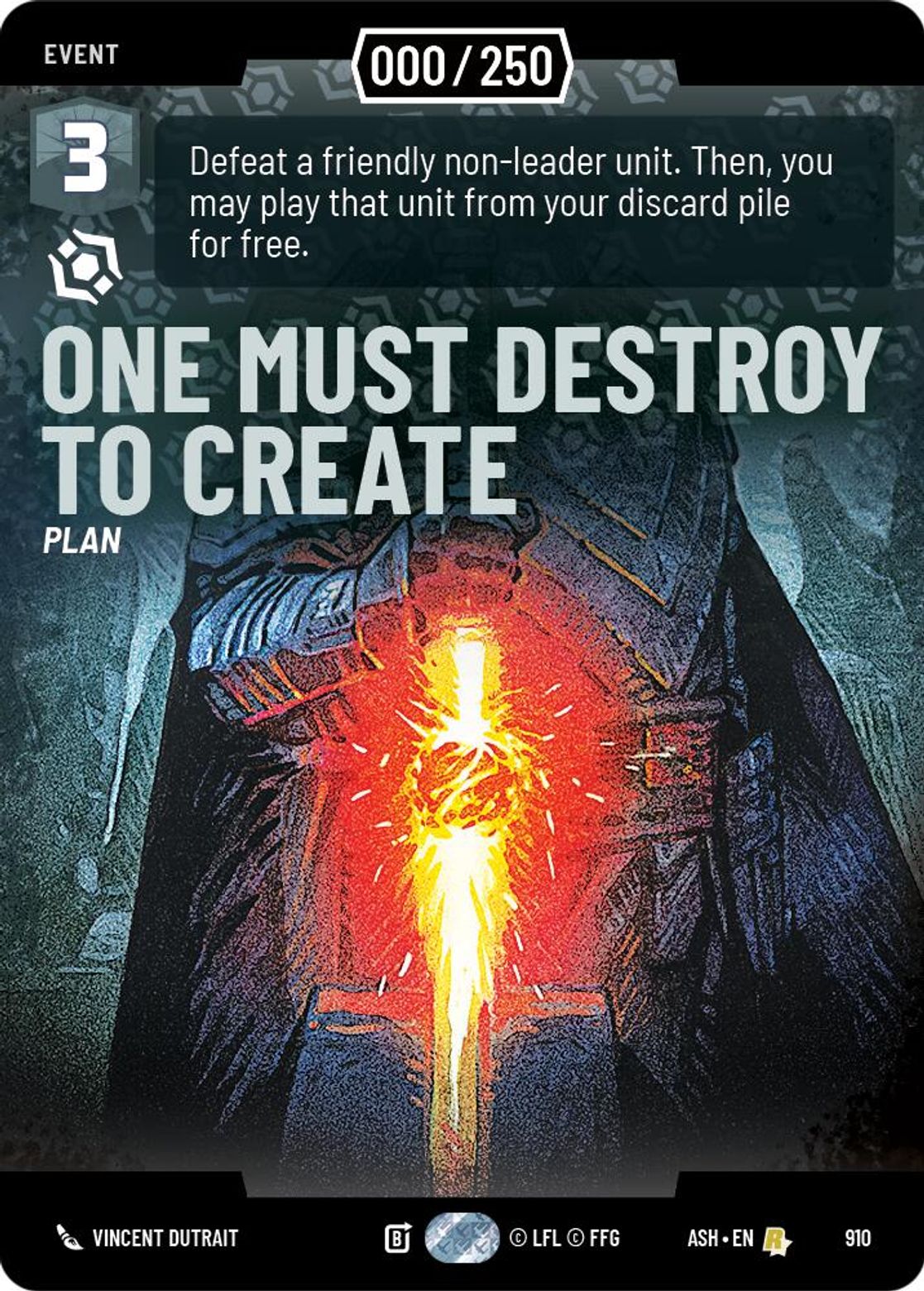 One Must Destroy to Create — Ashes of the Empire 910