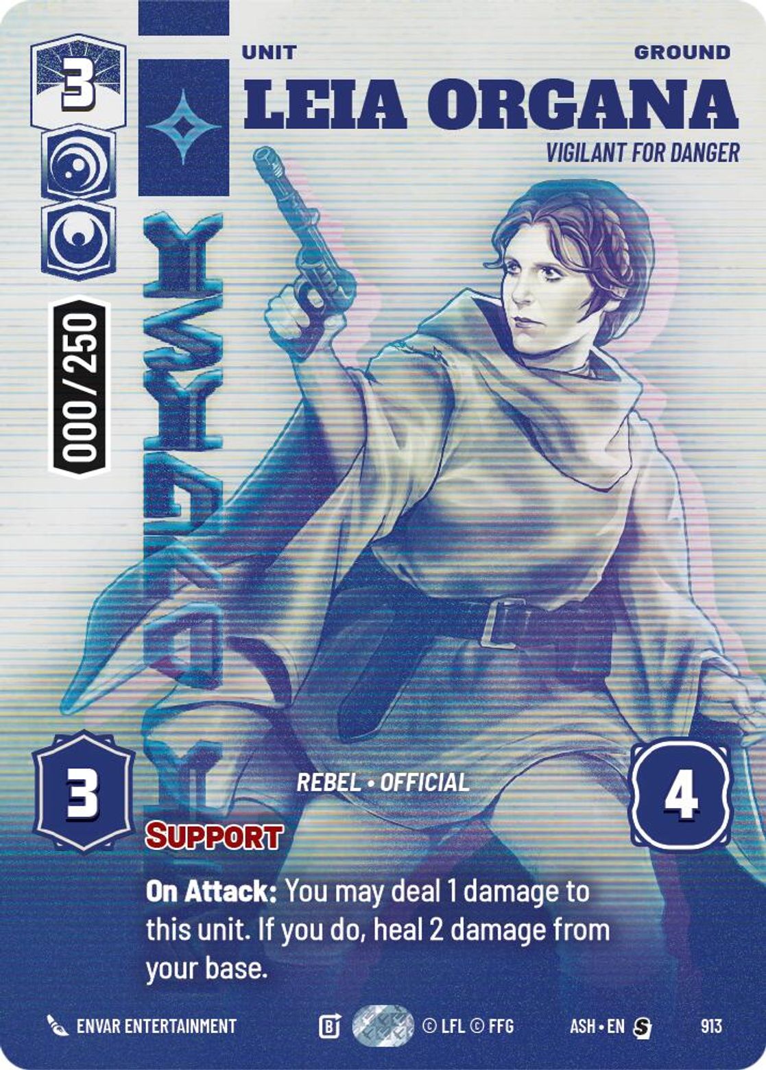 Leia Organa, Vigilant for Danger — Ashes of the Empire 913
