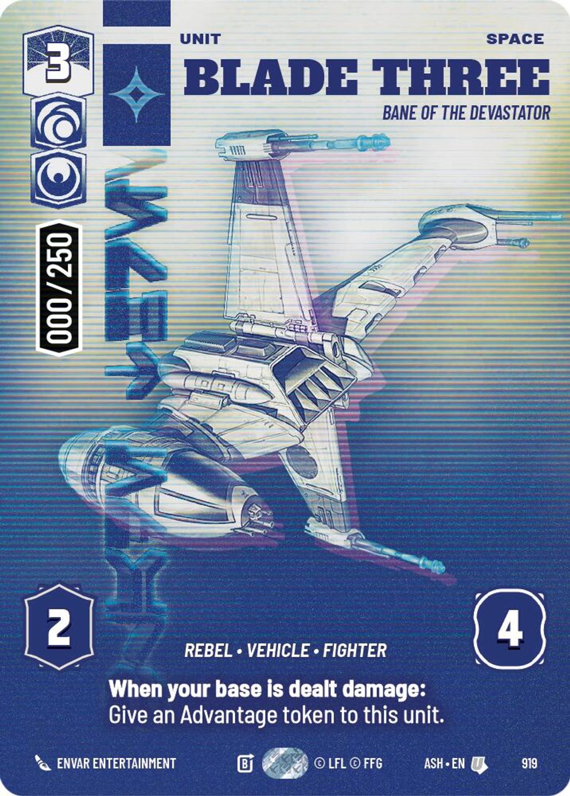 Blade Three, Bane of the Devastator — Ashes of the Empire 919