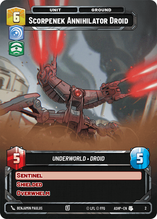 Scorpenek Annihilator Droid — Ashes of the Empire - OP Promo 002