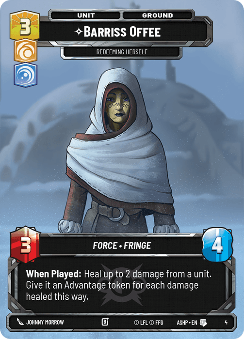 Barriss Offee, Redeeming Herself — Ashes of the Empire - OP Promo 004