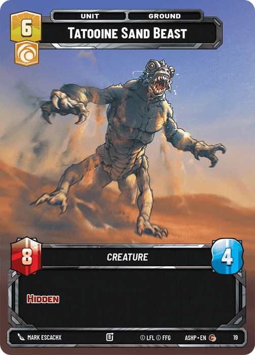 Tatooine Sand Beast — Ashes of the Empire - OP Promo 019