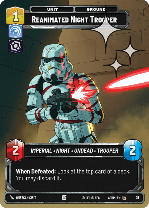 Reanimated Night Trooper — Ashes of the Empire - OP Promo 025