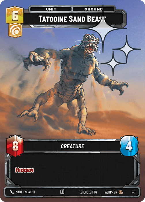 Tatooine Sand Beast — Ashes of the Empire - OP Promo 039