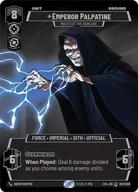Emperor Palpatine, Master of the Dark Side — 2024 Conventions Exclusives 003