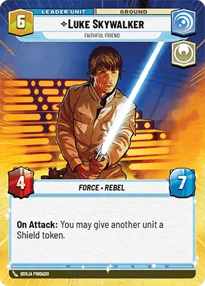 Luke Skywalker, Faithful Friend (verso)