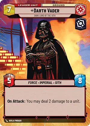 Darth Vader, Dark Lord of the Sith (verso)