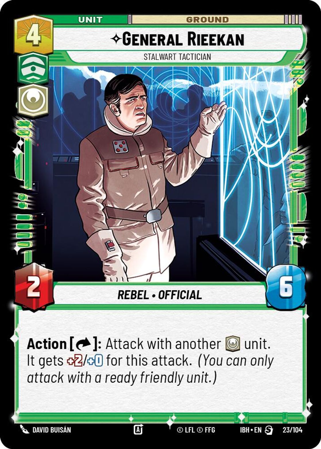 General Rieekan, Stalwart Tactician — Intro Battle: Hoth 23