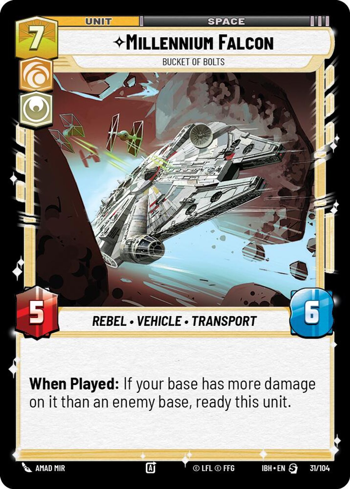 Millennium Falcon, Bucket of Bolts — Intro Battle: Hoth 31