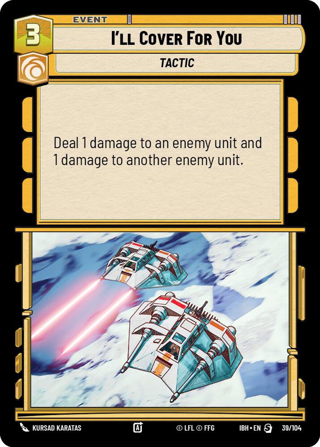 I'll Cover For You — Intro Battle: Hoth 39