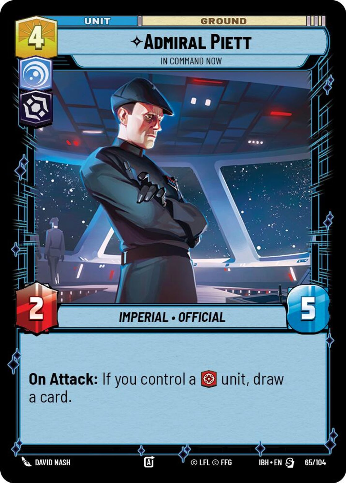 Admiral Piett, In Command Now — Intro Battle: Hoth 65