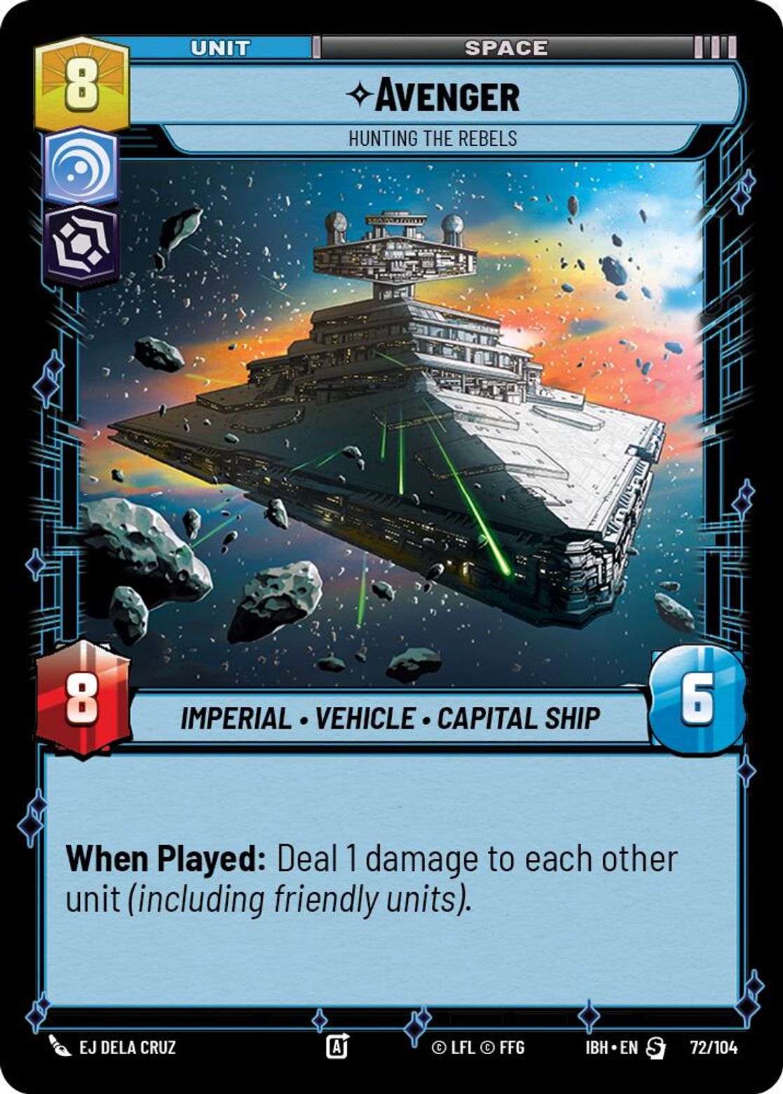 Avenger, Hunting the Rebels — Intro Battle: Hoth 72