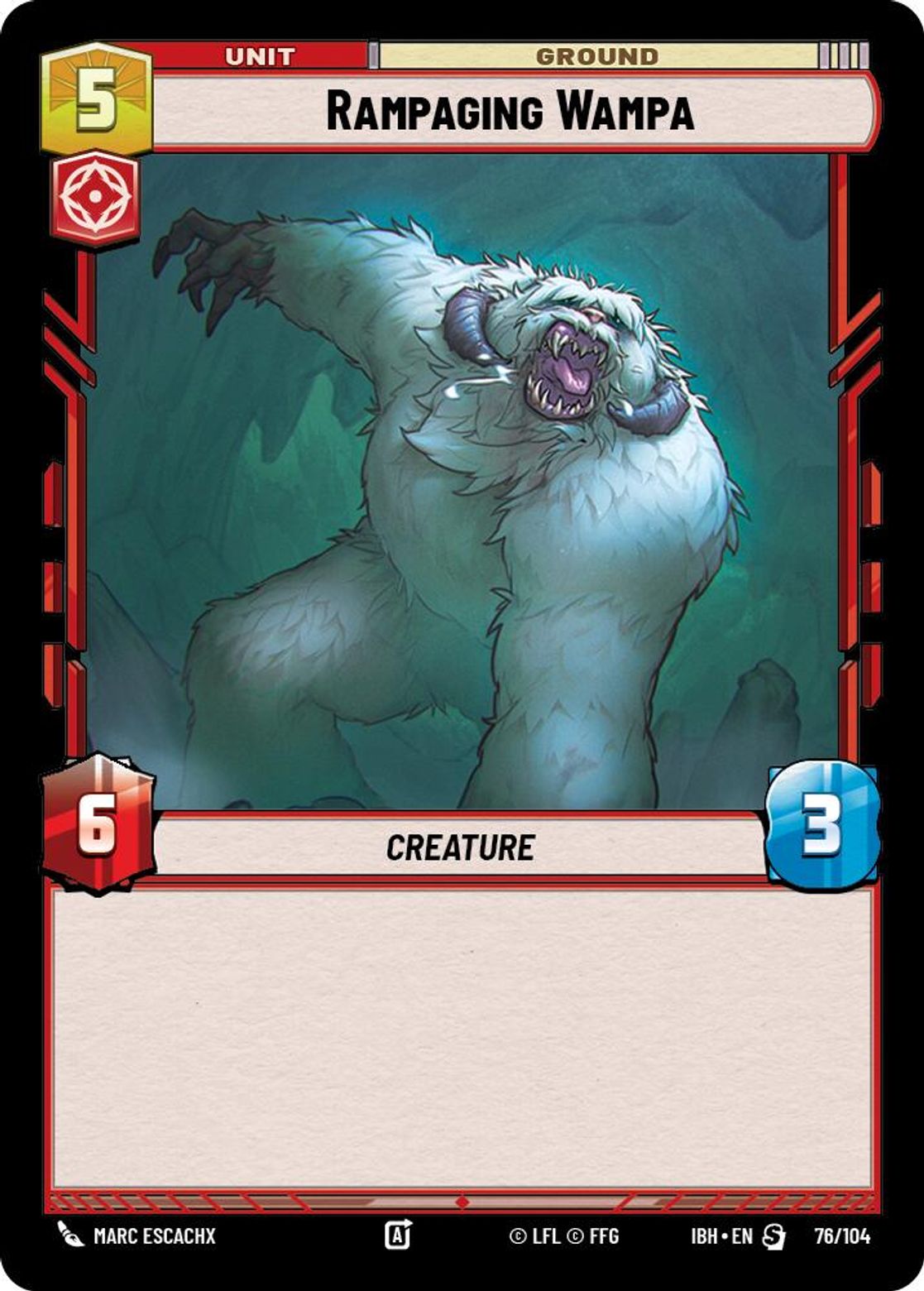 Rampaging Wampa — Intro Battle: Hoth 76