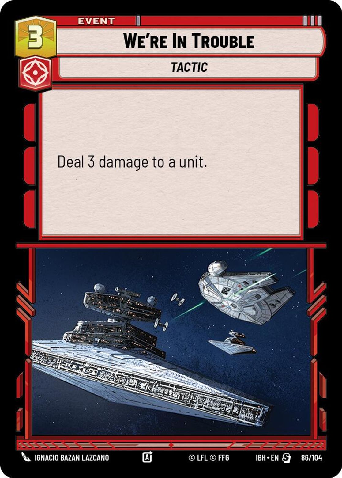 We're In Trouble — Intro Battle: Hoth 86
