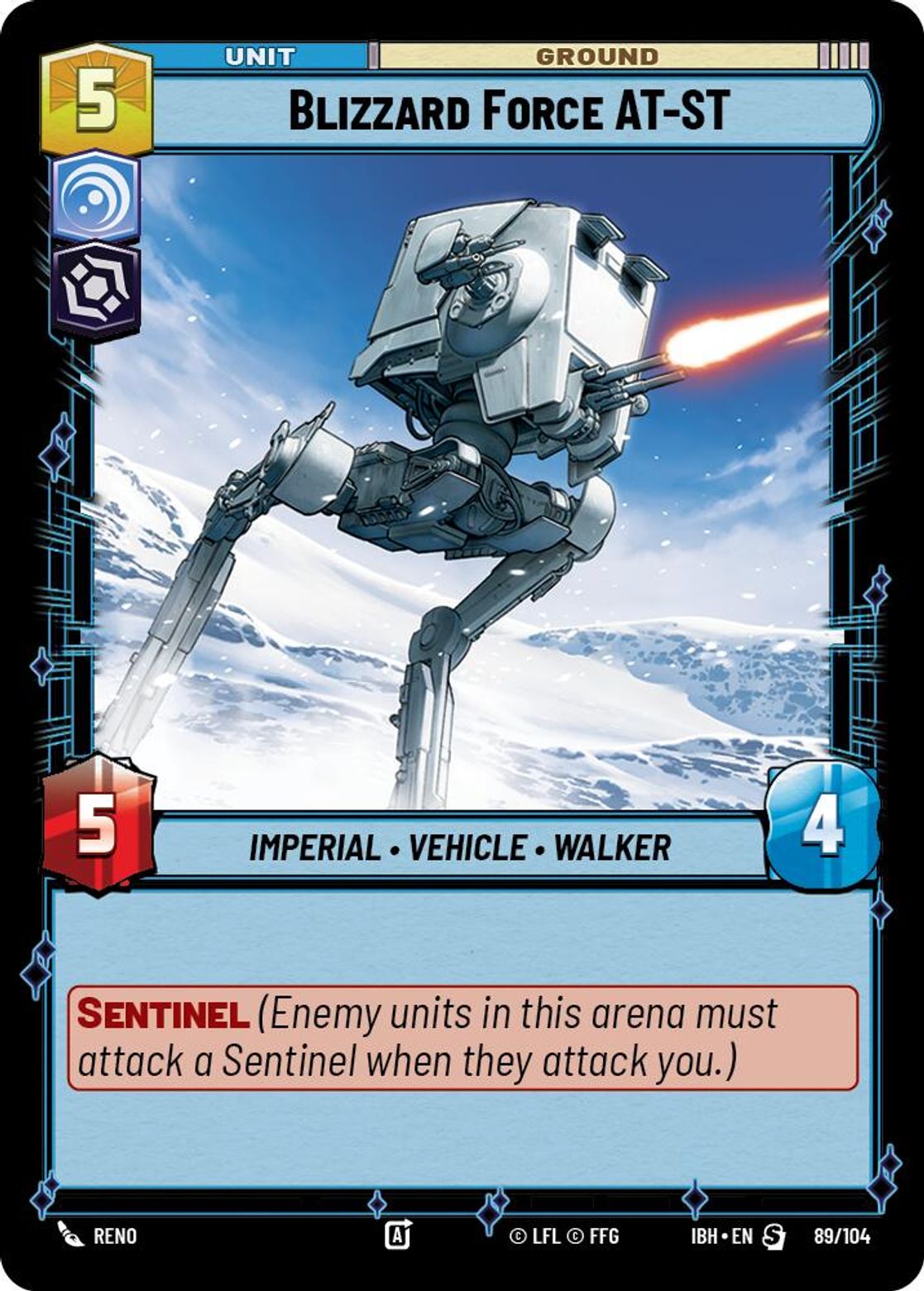 Blizzard Force AT-ST — Intro Battle: Hoth 89