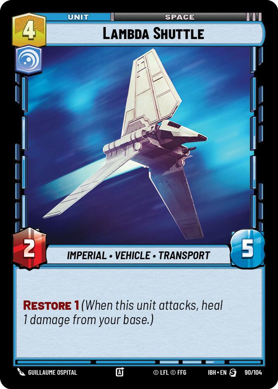 Lambda Shuttle — Intro Battle: Hoth 90