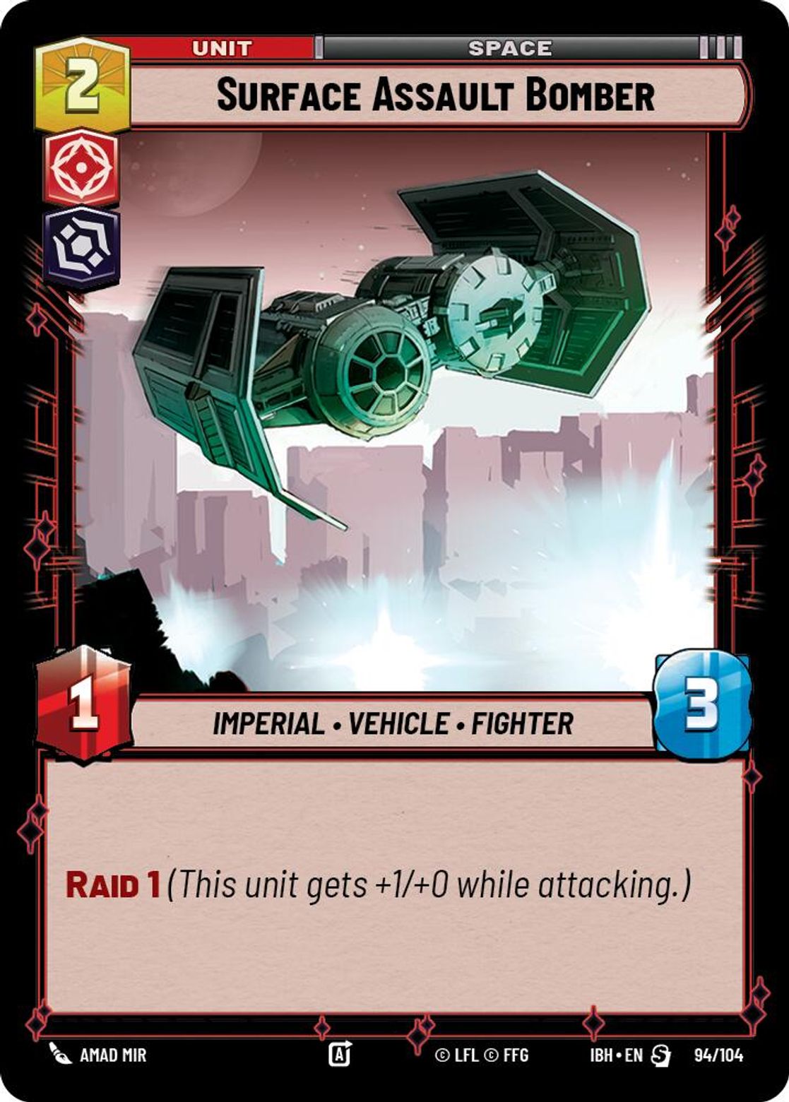 Surface Assault Bomber — Intro Battle: Hoth 94