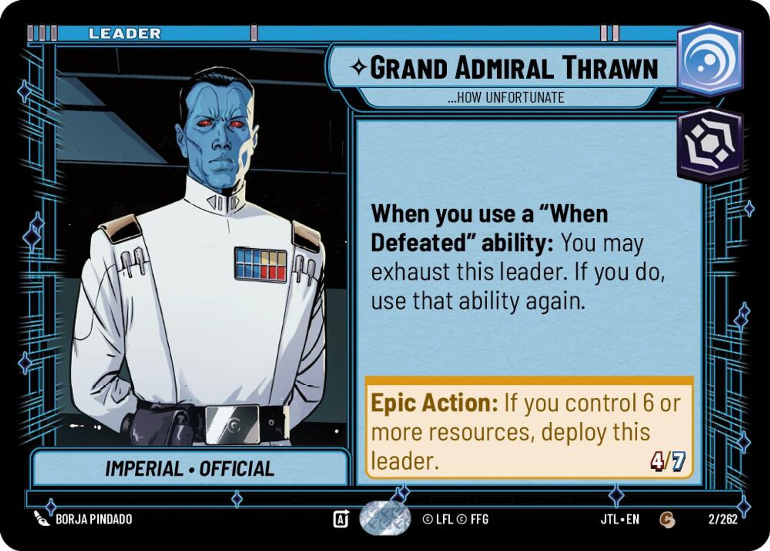 Grand Admiral Thrawn | ...How Unfortunate