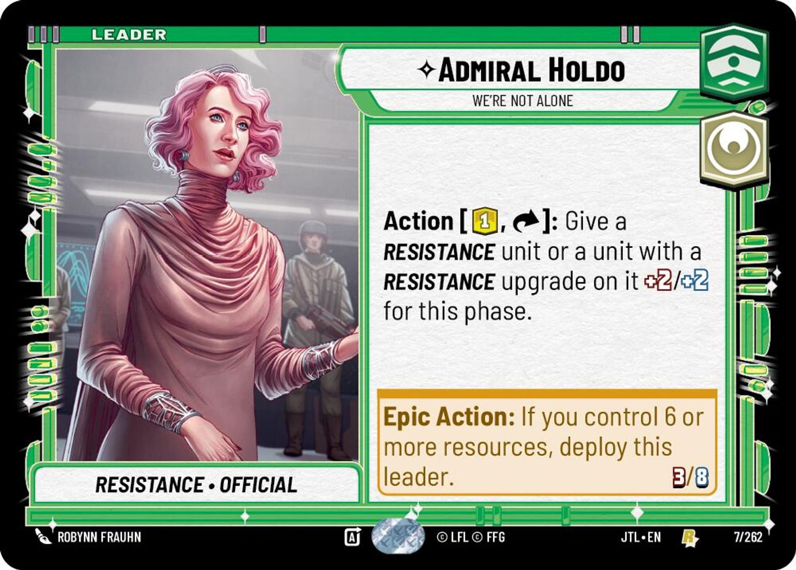 Admiral Holdo, We're Not Alone — Jump To Lightspeed 007