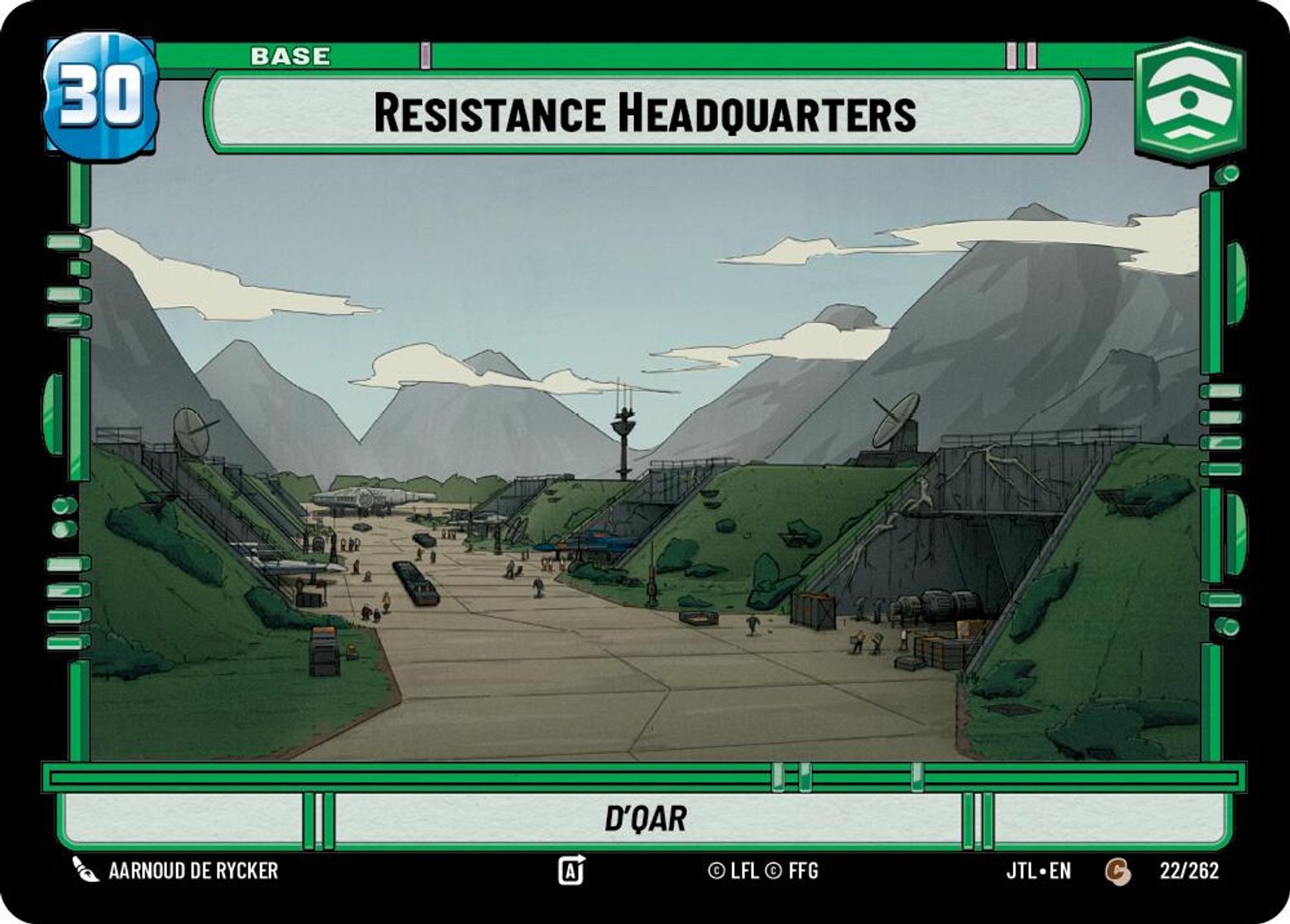 Resistance Headquarters, D'Qar — Jump To Lightspeed 022