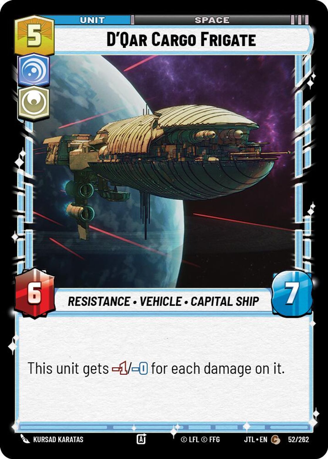 D'Qar Cargo Frigate — Jump To Lightspeed 052