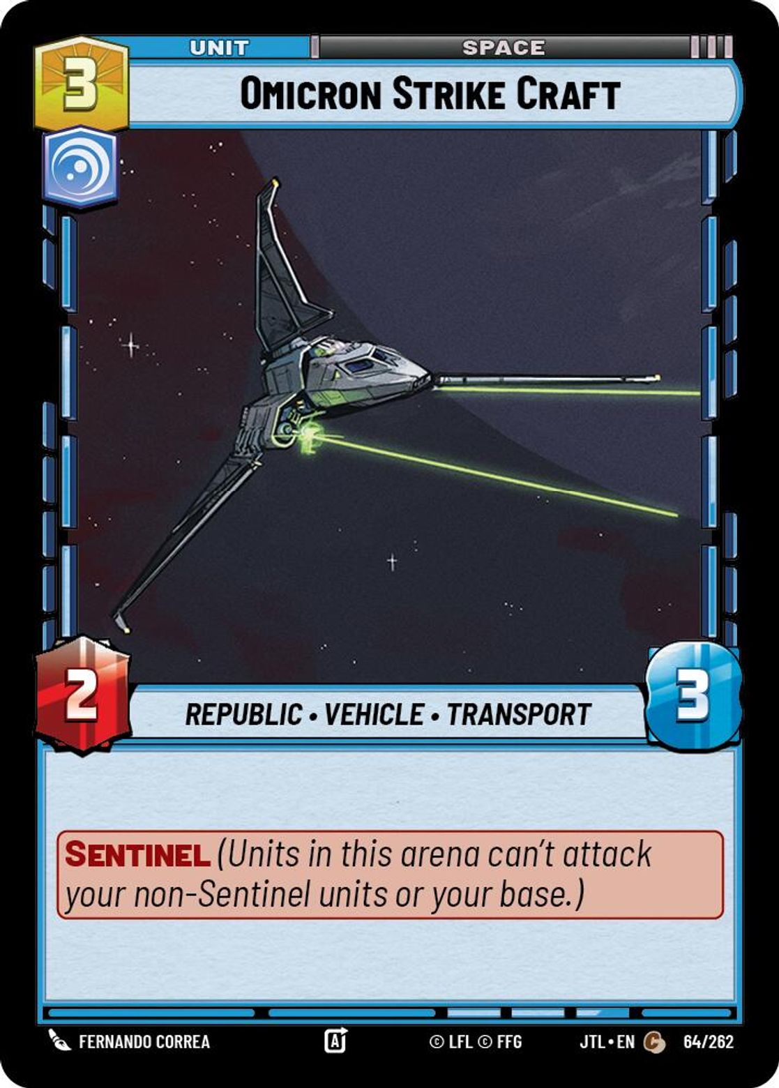 Omicron Strike Craft — Jump To Lightspeed 064
