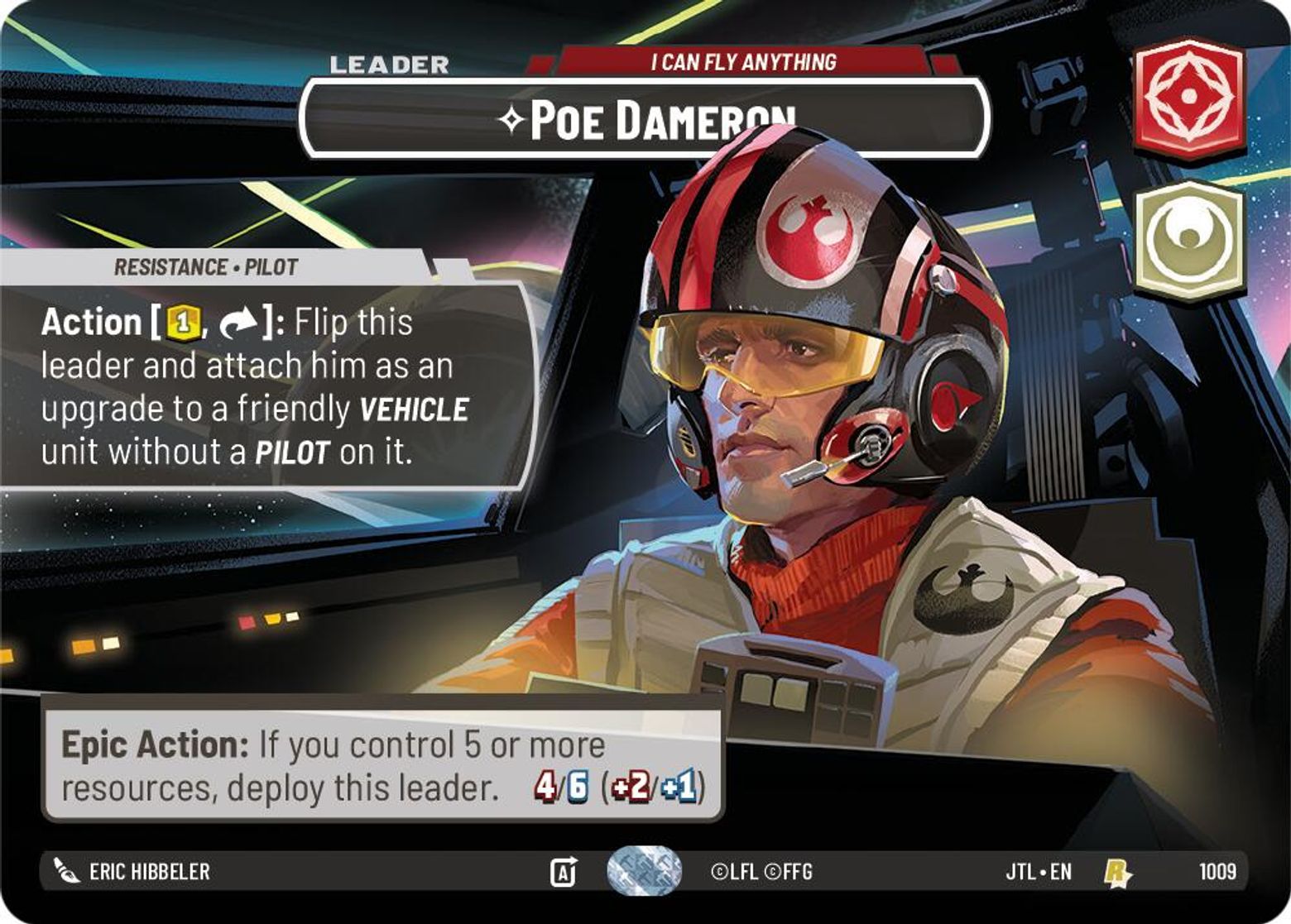 Poe Dameron, I Can Fly Anything — Jump To Lightspeed 1009