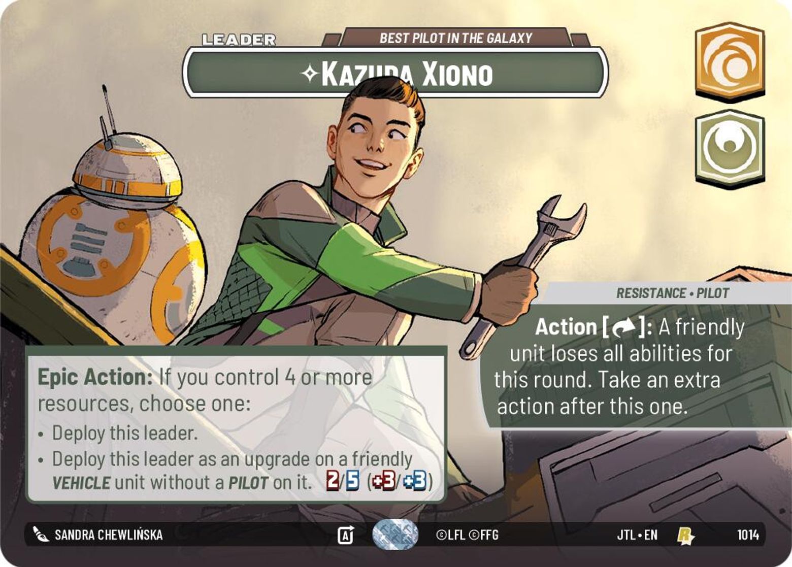 Kazuda Xiono, Best Pilot in the Galaxy — Jump To Lightspeed 1014