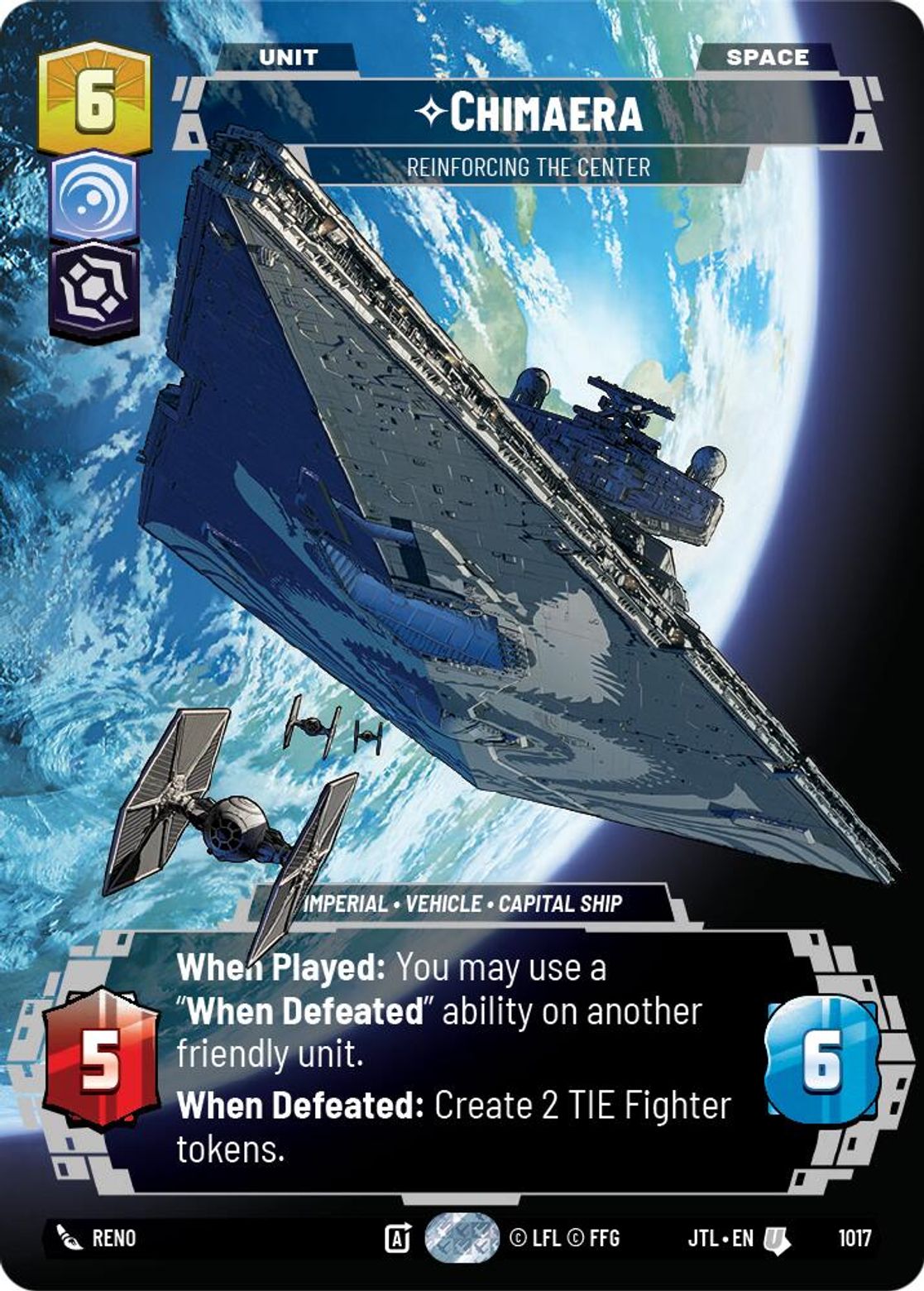 Chimaera, Reinforcing the Center — Jump To Lightspeed 1017