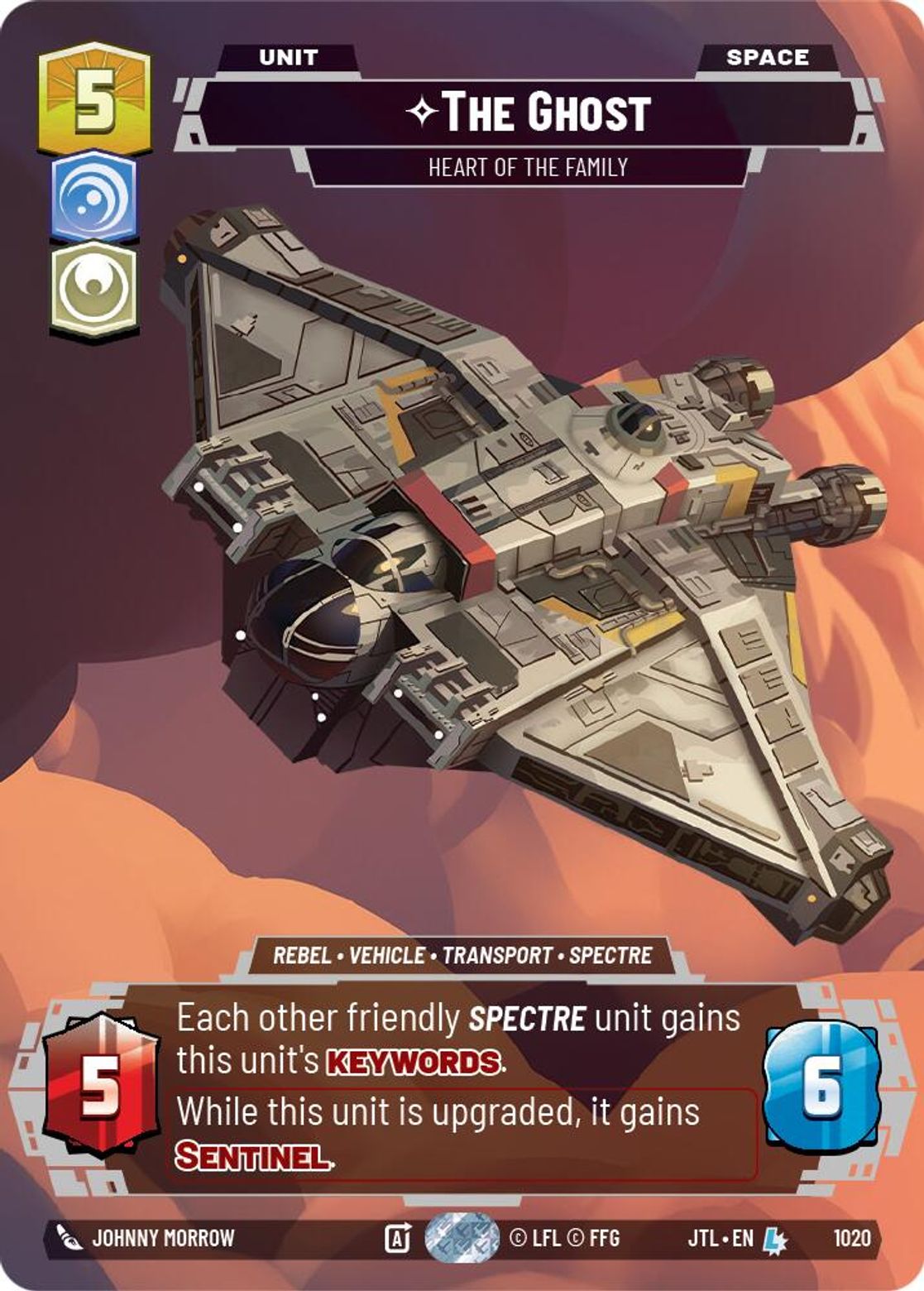 The Ghost, Heart of the Family — Jump To Lightspeed 1020
