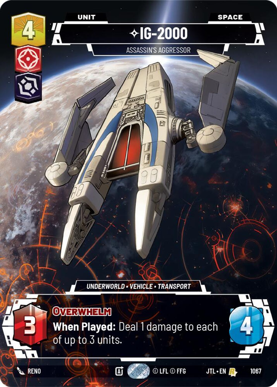 IG-2000, Assassin's Aggressor — Jump To Lightspeed 1067