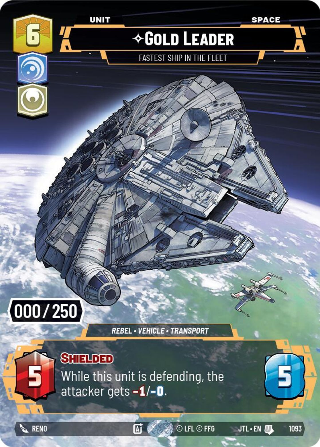 Gold Leader, Fastest Ship in the Fleet — Jump To Lightspeed 1093