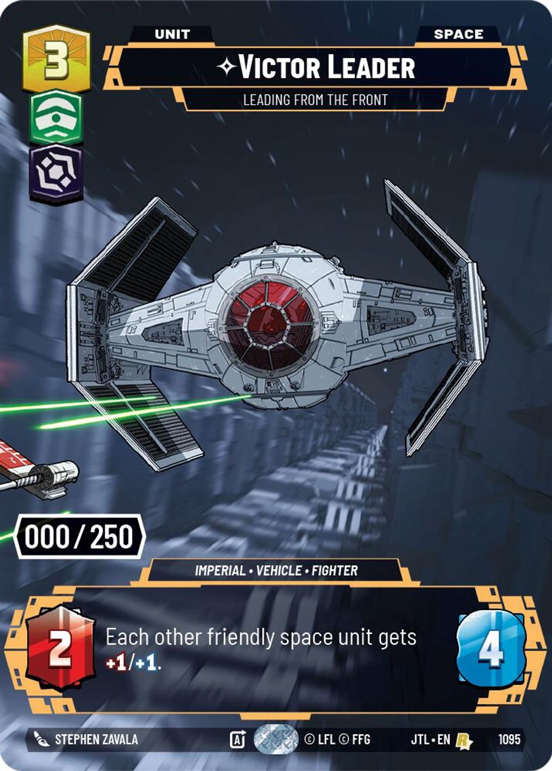 Victor Leader, Leading From the Front — Jump To Lightspeed 1095
