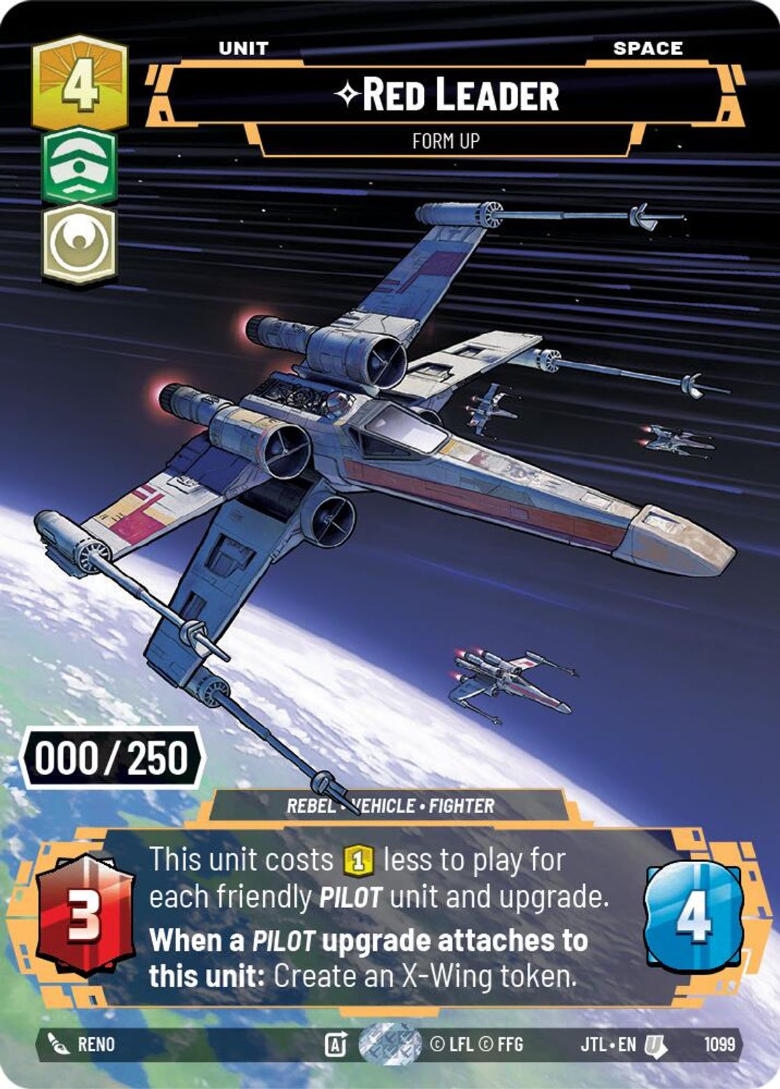 Red Leader, Form Up — Jump To Lightspeed 1099