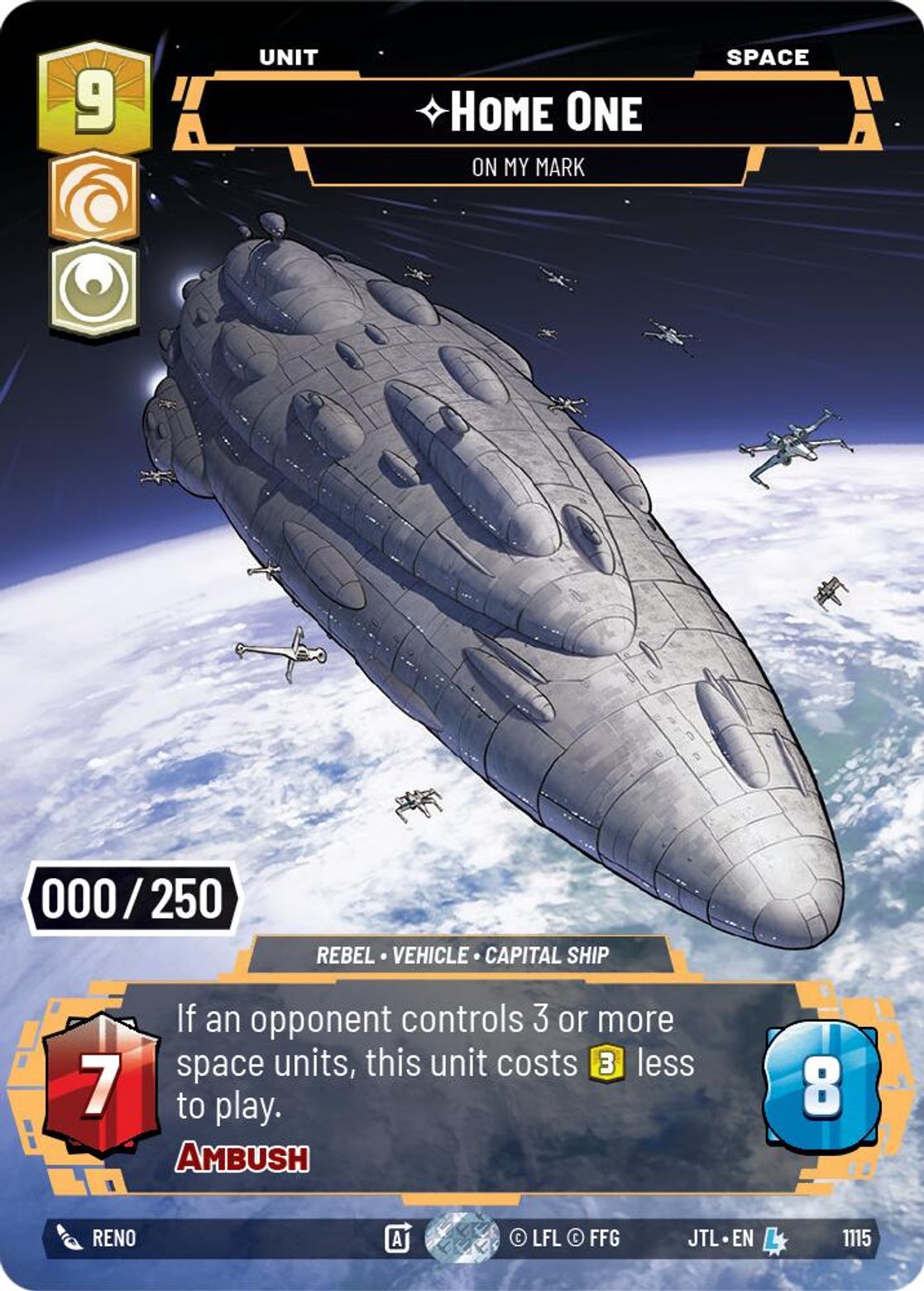 Home One, On My Mark — Jump To Lightspeed 1115