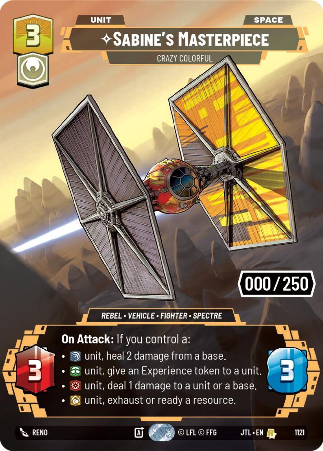 Sabine's Masterpiece, Crazy Colorful — Jump To Lightspeed 1121