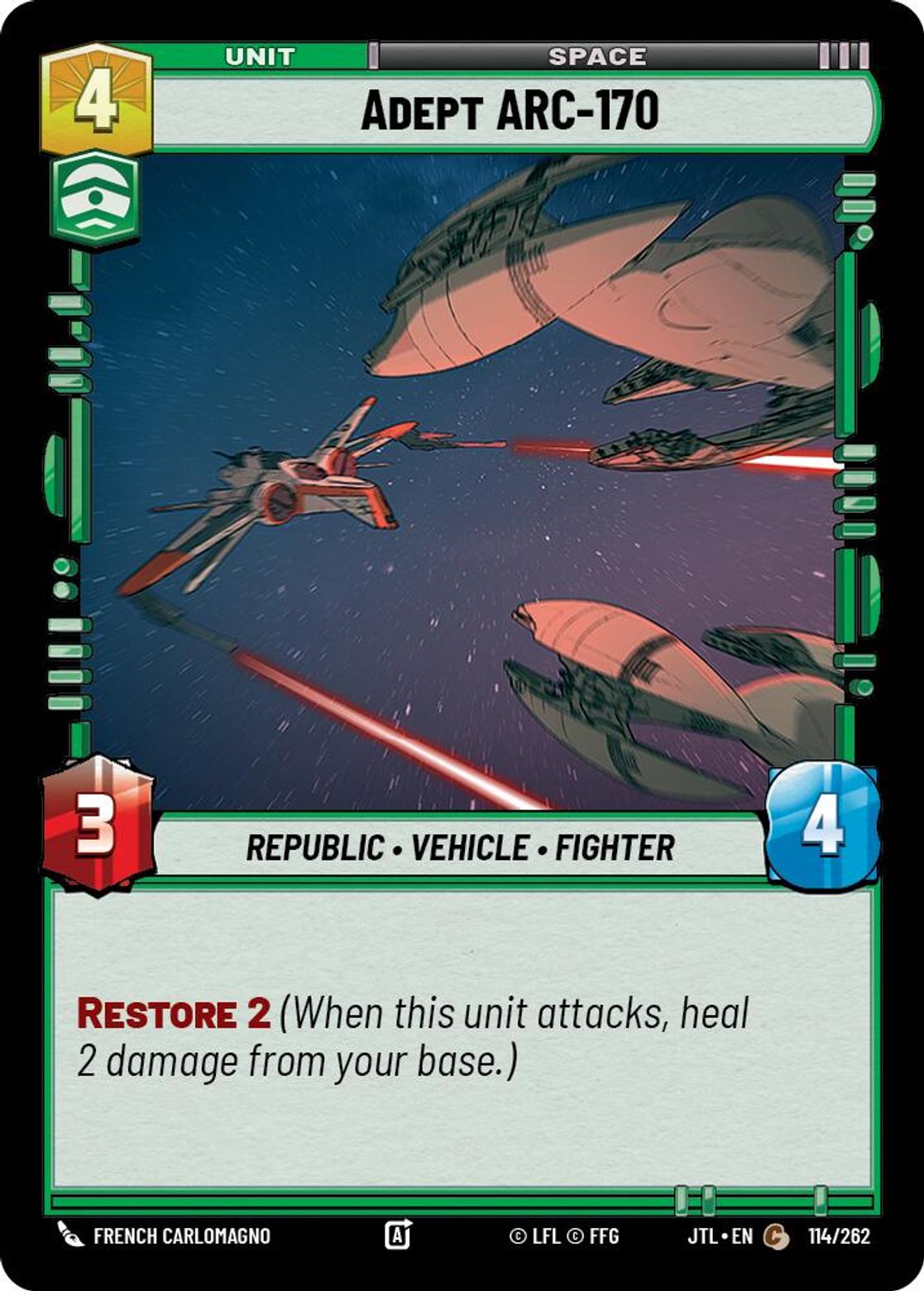Adept ARC-170 — Jump To Lightspeed 114