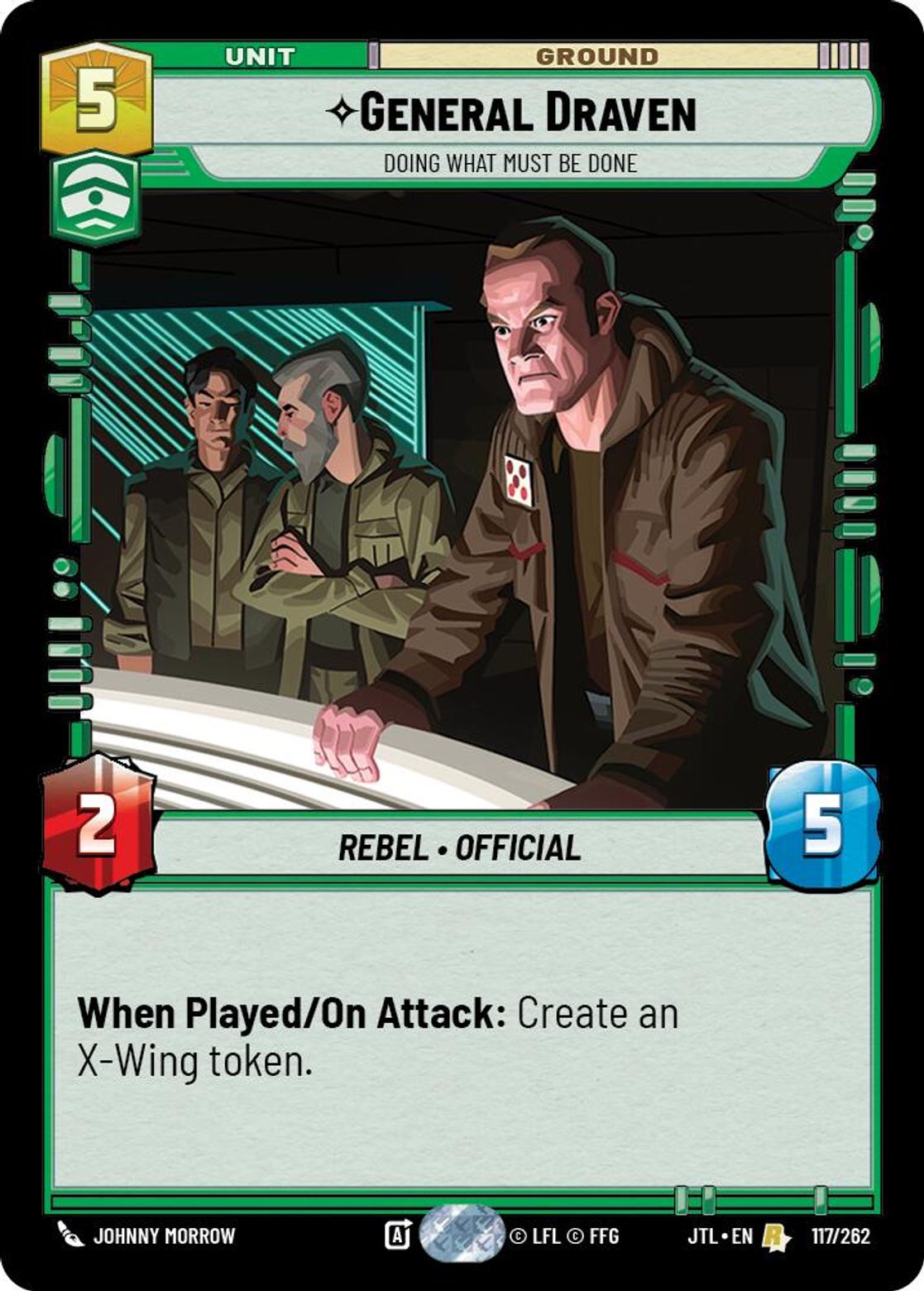 General Draven, Doing What Must Be Done — Jump To Lightspeed 117