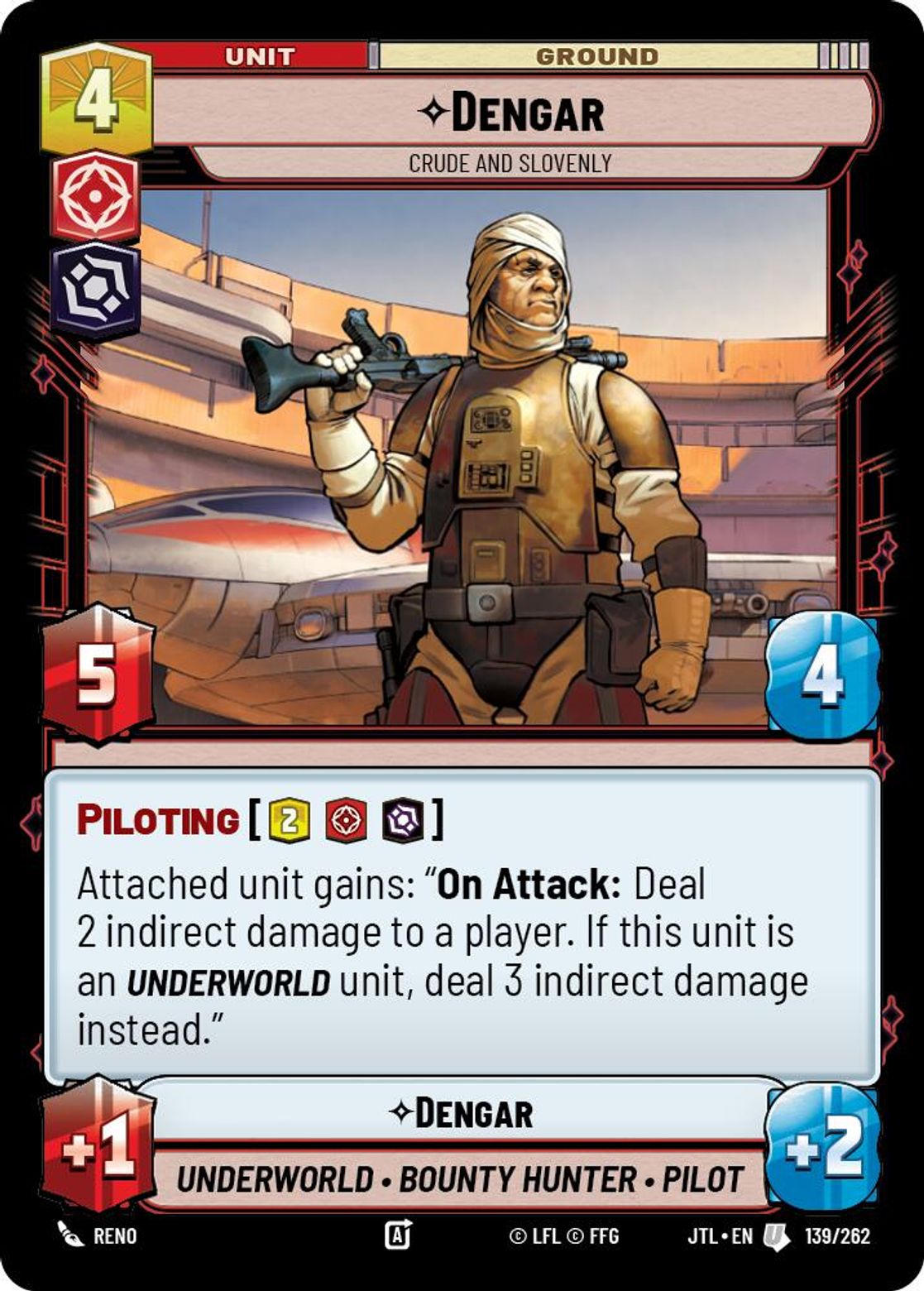 Dengar, Crude and Slovenly — Jump To Lightspeed 139
