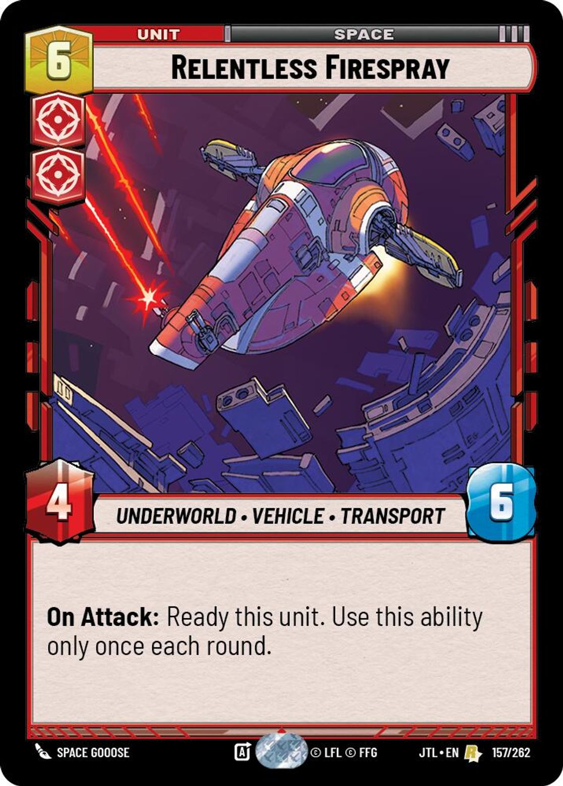Relentless Firespray — Jump To Lightspeed 157