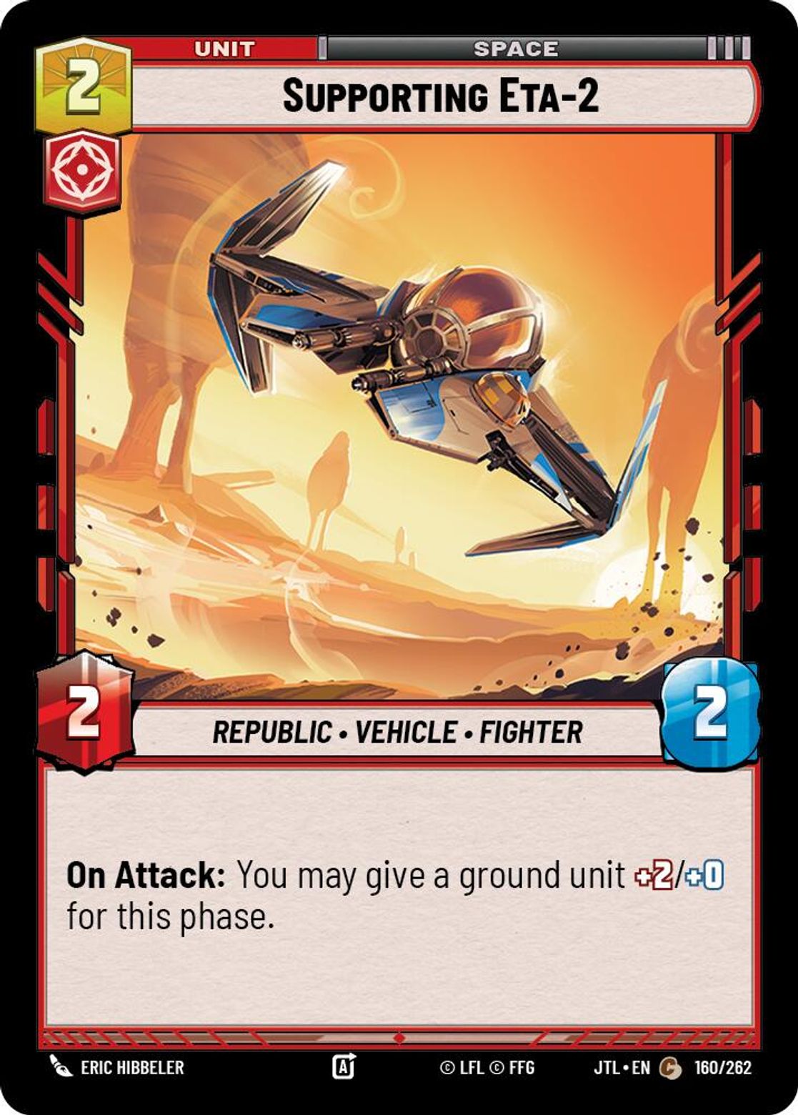 Supporting Eta-2 — Jump To Lightspeed 160